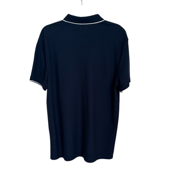 Express Mens Blue Striped Polo Shirt. Size Large - Picture 6 of 7